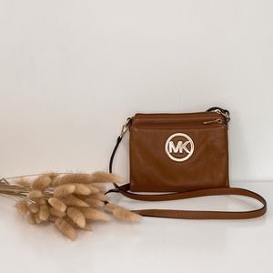 Michael Kors — Crossbody Handbag — Tan